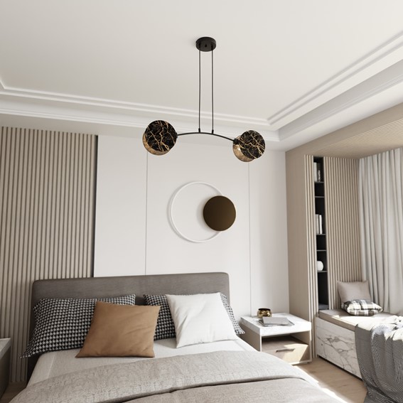 Lampa Wisząca MOTIF 2 Efekt Marmuru