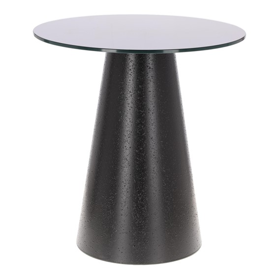 Stolik Kawowy SOLEILO Fi60cm Czarny