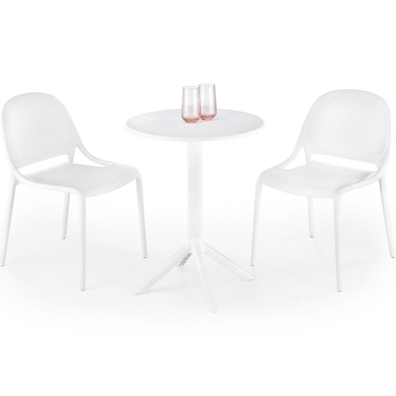 Stół CALVO fi60 Biały