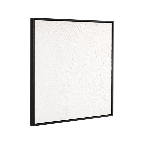 Obraz JANELL 80x80cm Biały