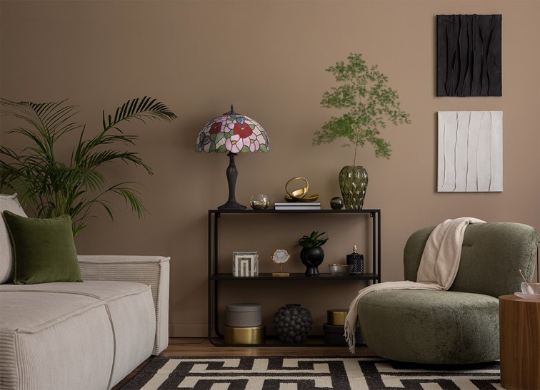 Lampa Stołowa BUTTERFLY K-G161386 Wielokolorowy