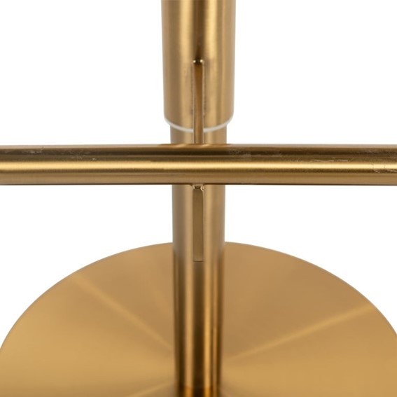 Krzesło Barowe ZABI Złoty/Beżowy