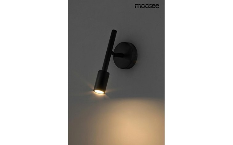 Lampa Ścienna PRISMA Czarny