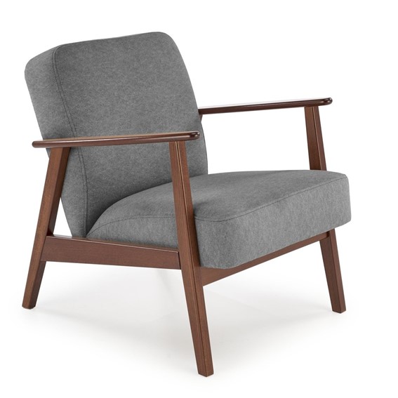 Fotel MILANO 1S Popielaty