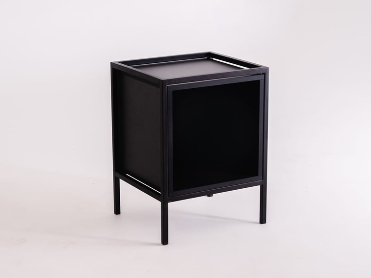 Regał SKAP BLACK 1R1 BOKS Czarny