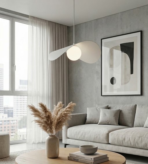 Lampa Wisząca RITUAL 1L Biały