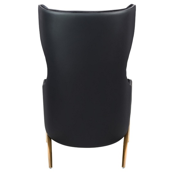 Fotel HAMPTON Velvet Czarny