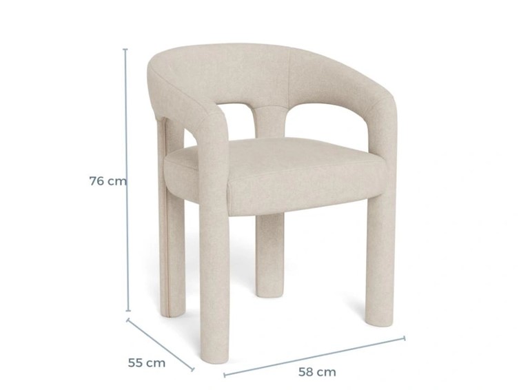 Krzesło COLE Beżowy