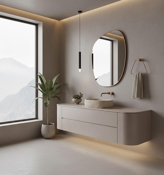 Wieszak Łazienkowy TOMI 5810 Miedź Szczotkowana