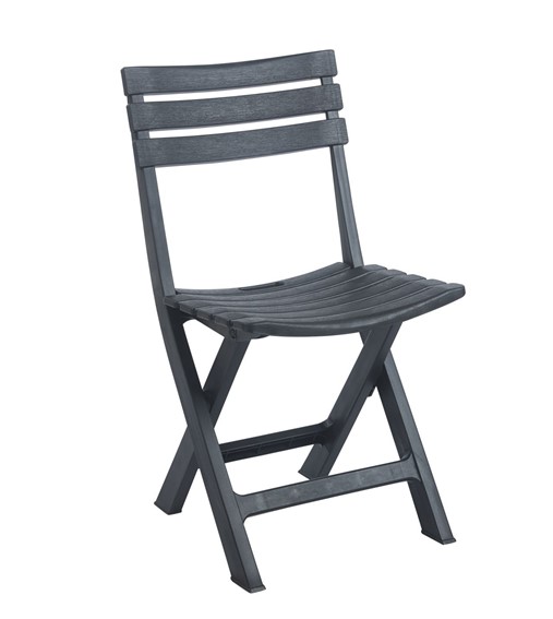 Zestaw Składany ZS1-FX Stół + 2 Krzesła Czarny