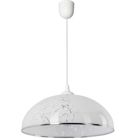 Lampa Wisząca SIMI C Biały/Chrom