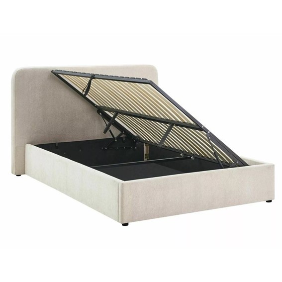 Łóżko LUMIA Raven 160x200cm Beżowy