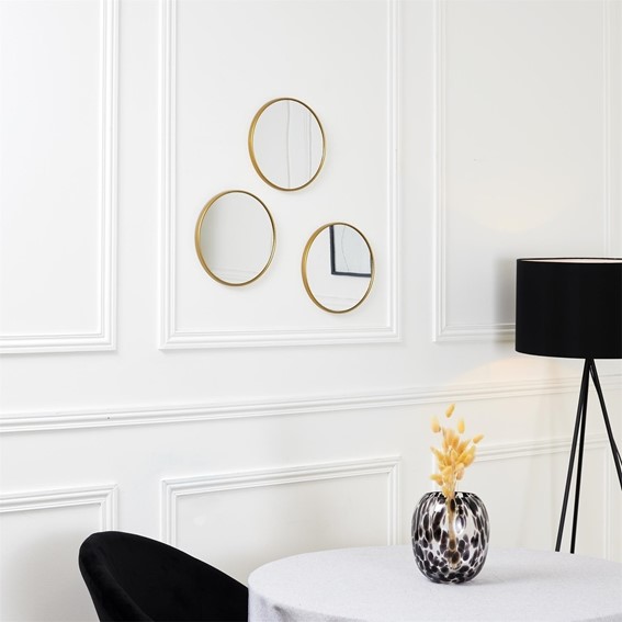 Zestaw 3 Luster TORONTO Złoty