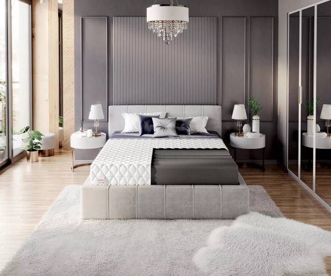 Materac LIVIA MAX 80x200 Mikrofibra