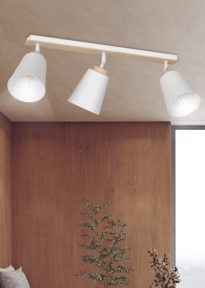 Lampa Sufitowa ATLAS 3 Biały