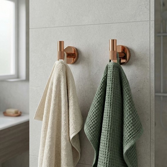 Wieszak Łazienkowy 6606 MODERN Miedź