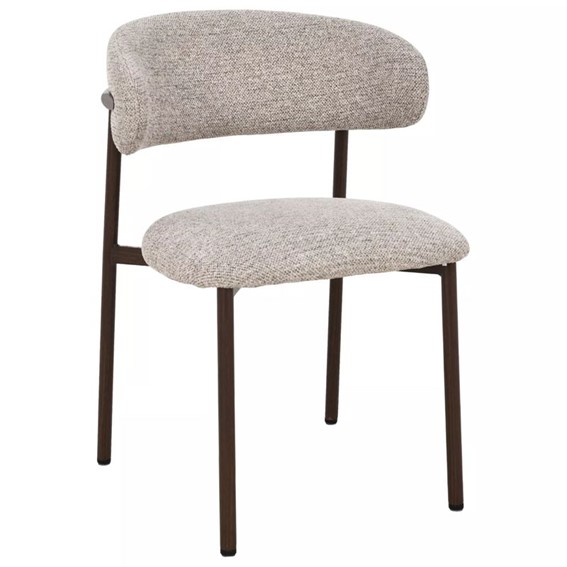 Krzesło ELTON II Beż/Orzech