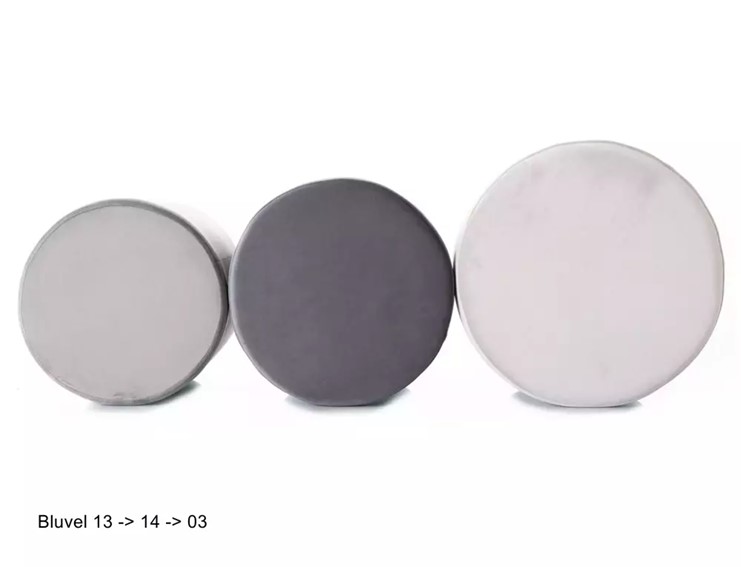 Puf Doti C Velvet 13 Szary