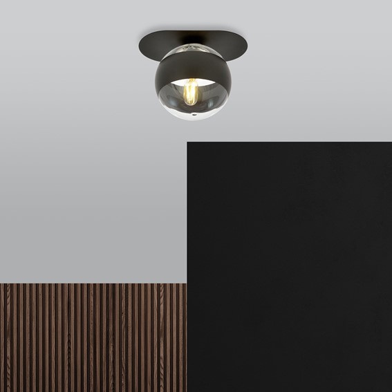 Lampa Sufitowa PLAZA 1 STRIPE Czarny