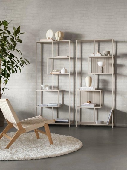 Regał SEAFORD II Beżowy