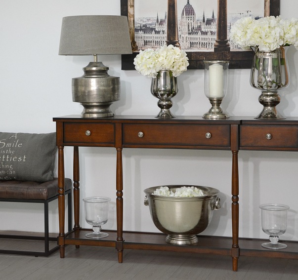 Konsola AV1632-60 3S Avola 36x152x87 Orzech