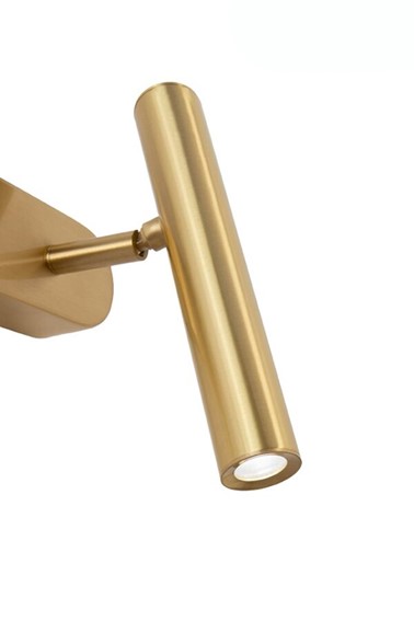 Lampa Ścienna BOY TUBE R Złoty