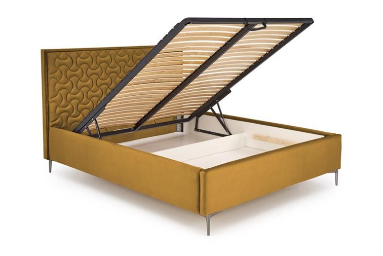 Wezgłowie W2 do Łóżka MODULO 160 Musztardowy