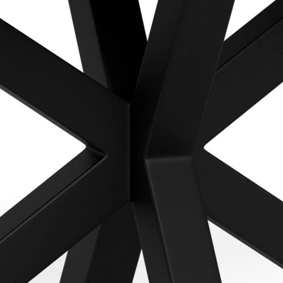 Stół HEAVEN 160x90 Dąb Naturalny/Czarny