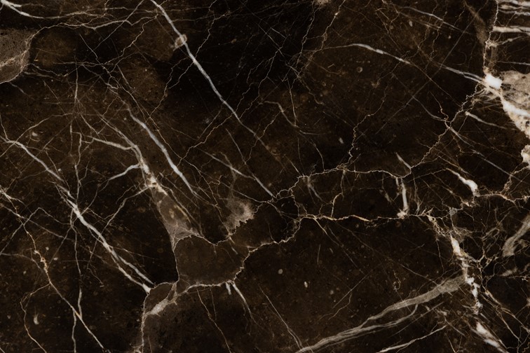 Stolik Kawowy AVILA Wysoki Brązowy Marmur