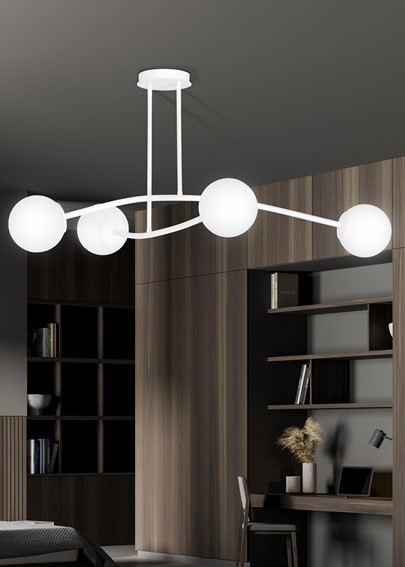 Lampa Sufitowa HALLDOR 4 Biały