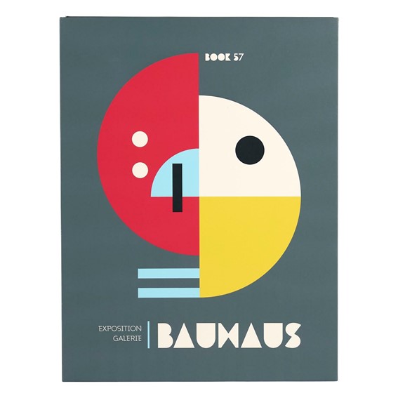 Pudełko Książka BAUHAUS Szary