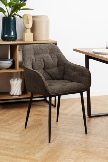 Krzesło BROOKE Brązowy