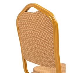 Krzesło HERA Beż/Złoty