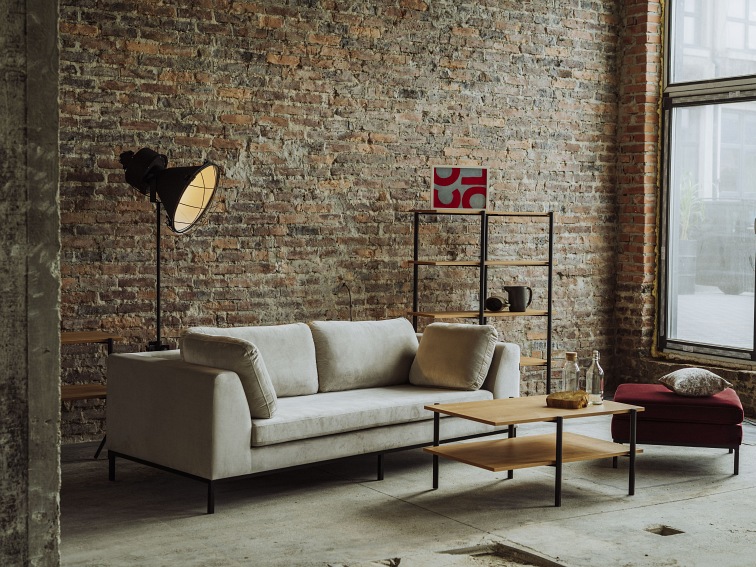 Stół  Kawowy Rave Basic 60x100 Dąb/Czarny