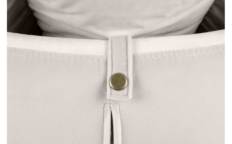 Fotel Bujany SWING VELVET Beżowy