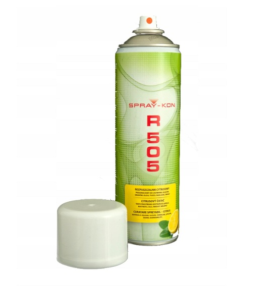 Rozpuszczalnik Kleju SPRAY-KON R505 500ml Cytrusowy