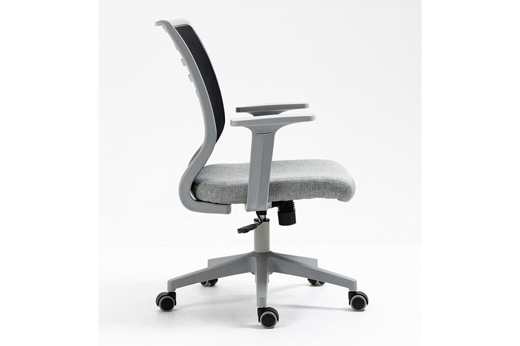 Fotel Obrotowy Q-320 Szary/Czarny