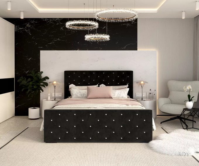 Łóżko Tapicerowane PASSION 160x200