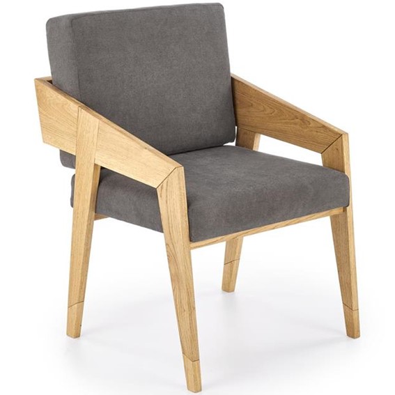 Fotel FREEDOM Dąb Naturalny/Popiel