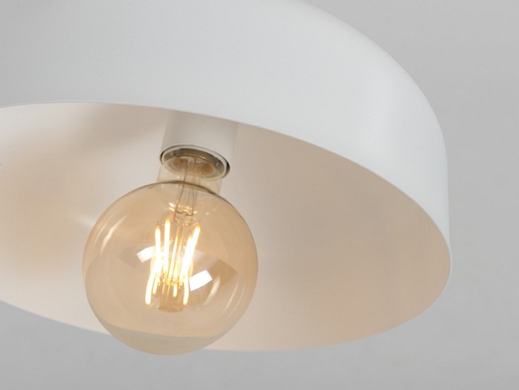 Lampa wisząca POPO FLAT L 1 – biały