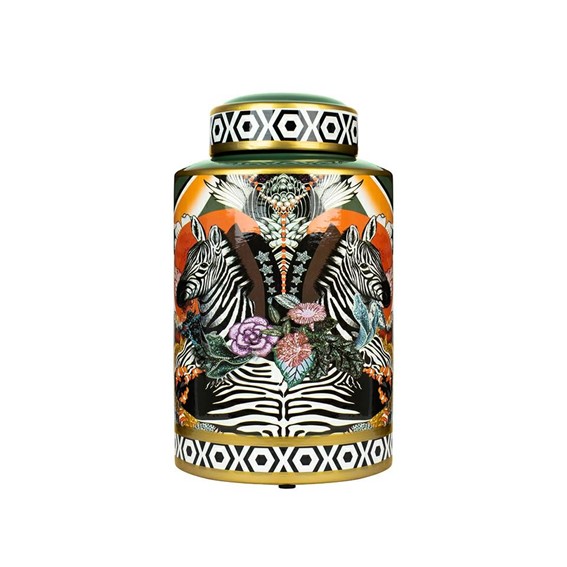 Słoik Dekoracyjny ZEBRA DUO 30cm