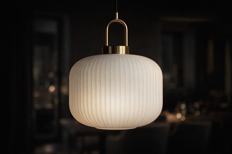 Lampa Wisząca DIOP K-5890 Złoty/Biały