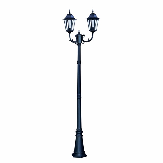 Lampa Zewnętrzna Stojąca LOZANA K-7006A2/2 Czarny