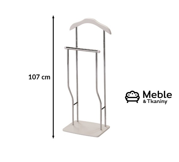 Wieszak GREG 107cm Biały