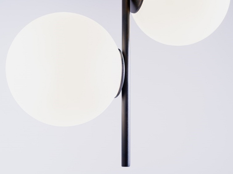 Lampa Wisząca Bobler Vertical 17x40x93 Czarny