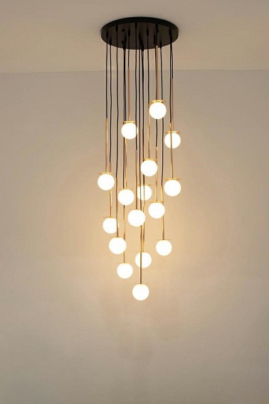 Lampa Wisząca CANNON DISC 16 Miedziany