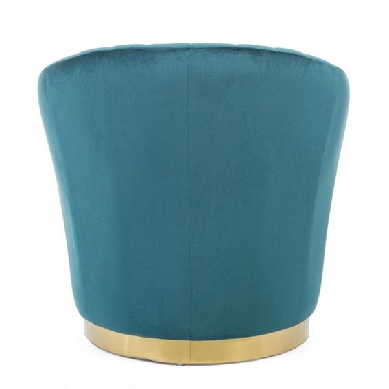 Fotel GILLES Niebieski