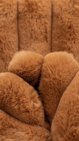 Tkanina VITO 44 Brązowy (1mb)