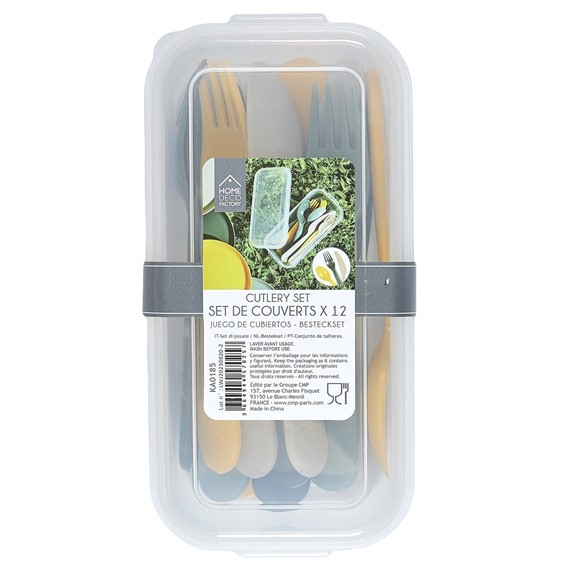 Zestaw Sztućców Piknikowych na 4 Osoby