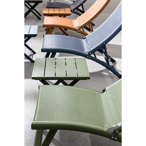 Leżak Ogrodowy TAYLOR Zielony